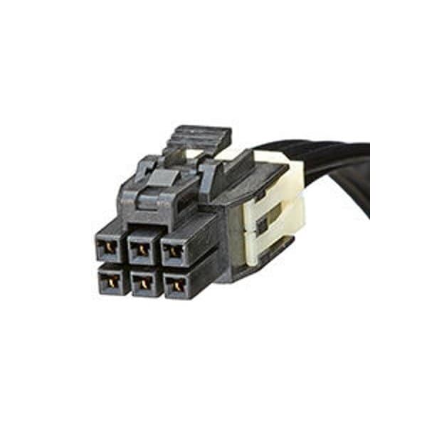 Molex Rectangular Cable Assemblies Nano-Fit 6Ckt Cbl Assy Dr 300Mm Blk 451300603 - main